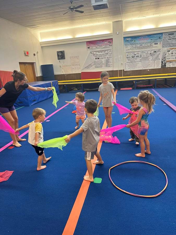Parent & Tot class at Twisterz Gymnastics Academy